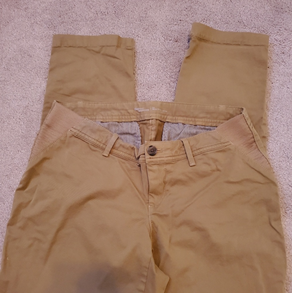 Gap Maternity khakis